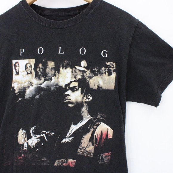 Polo G The Goat Shirt Unisex Black Short Sleeve Big Logo Graphic Cotton Small S - Picture 2 of 8